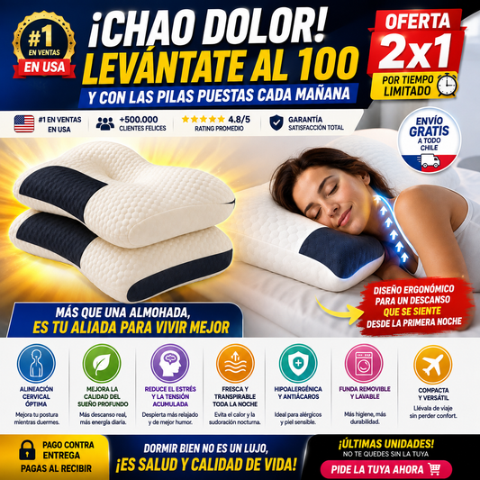 🔥 2x1 AHORA: ¡No duermas más… despierta mejor! 🔋⚡+ Envío Gratis