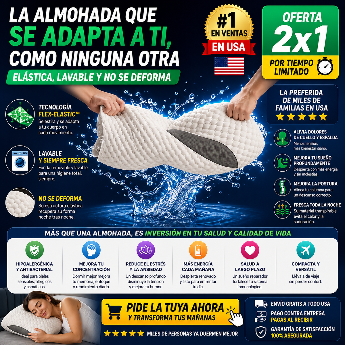 🔥 2x1 AHORA: ¡No duermas más… despierta mejor! 🔋⚡+ Envío Gratis